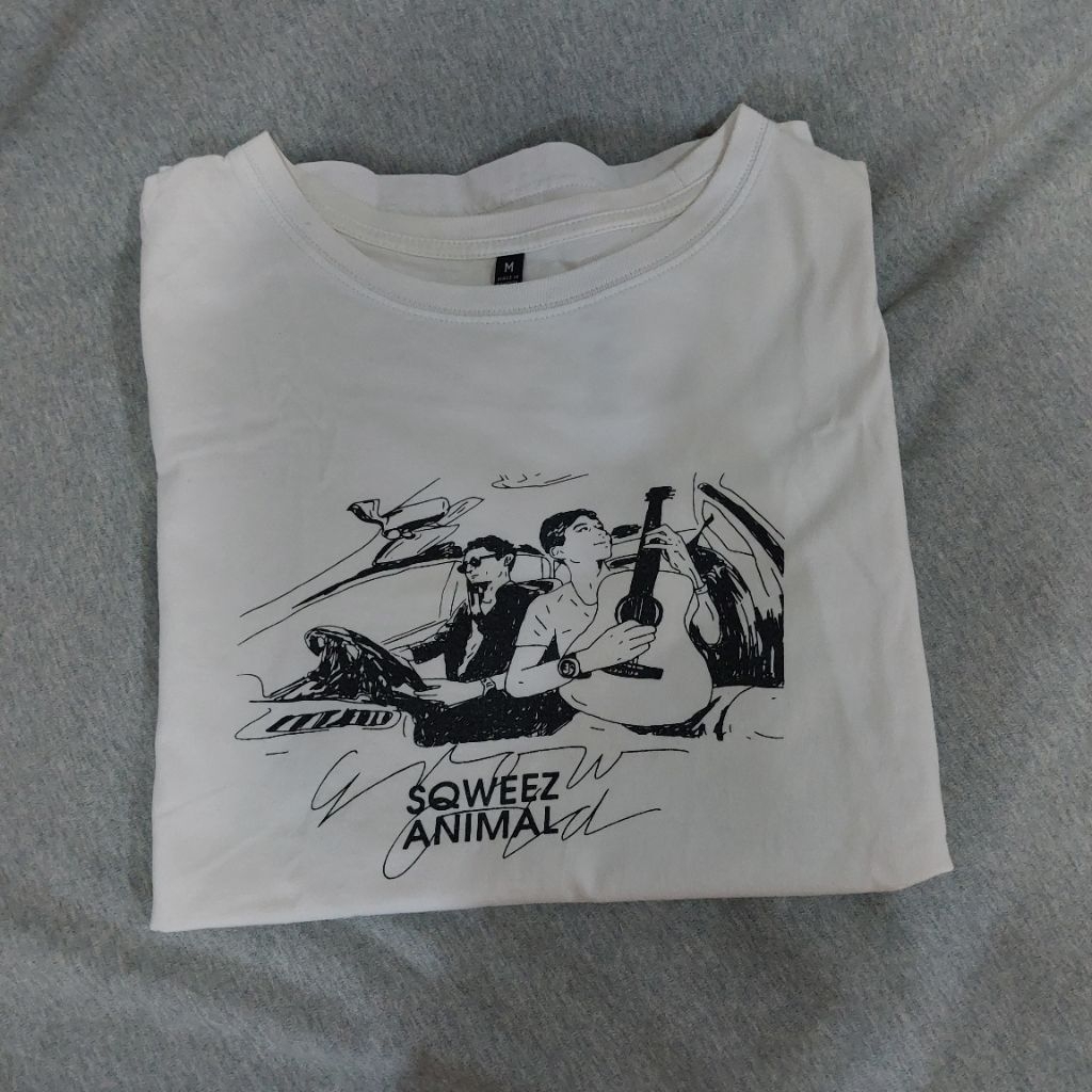 เสื้อยืดวง Sqweez Animal มือสอง