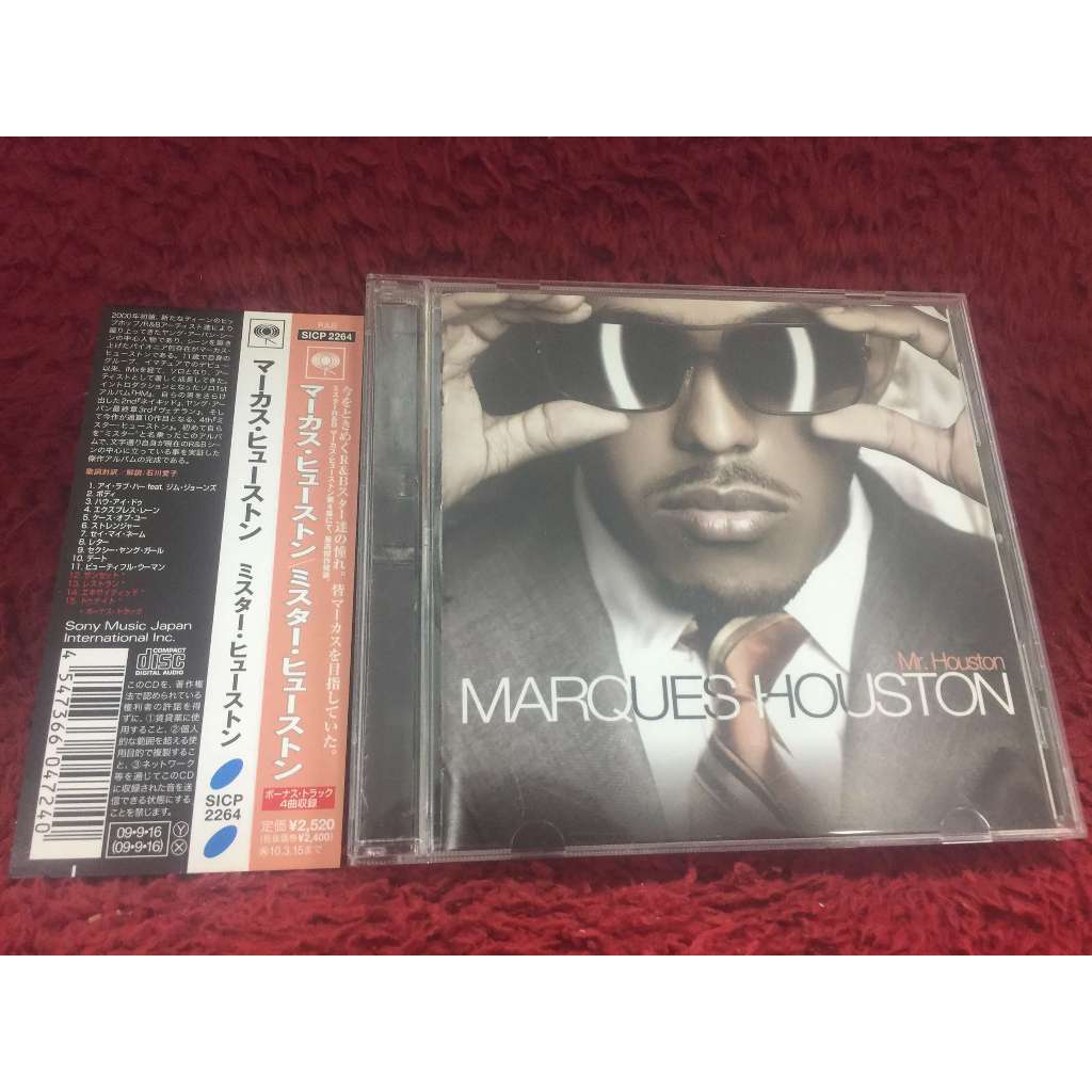 CD Marques Houston – Mr. Houston สภาพตามรูปปก ZA165-43