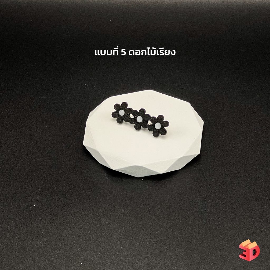 เข็มกลัดไว้ทุกข์ เข็มกลัดไว้ไว้อาลัย 3D Print