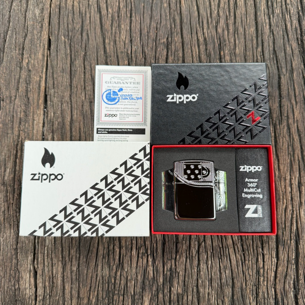 ไฟแช็ก Zippo รุ่น 29674 Armor Zipper Design