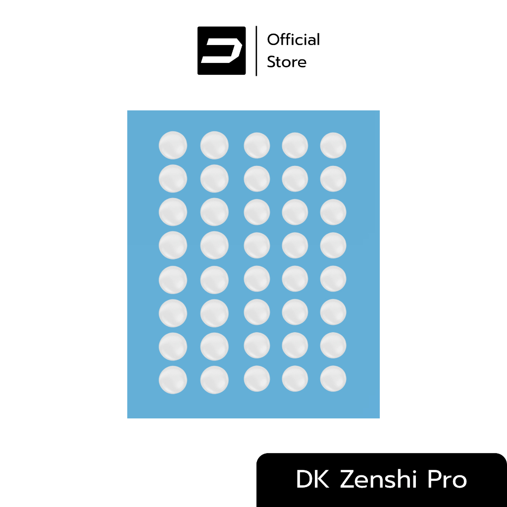 DEKAY รุ่น Zenshi Pro เมาส์ฟีท PTFE POM Mouse Feet Dot Skates Skate