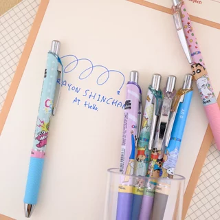 Pentel เพนเทล - ปากกาหมึกเจล รุ่นพิเศษ ลายCrayon Shinchan ขนาด0.5mm. หมึกน้ำเงิน Limited Edition