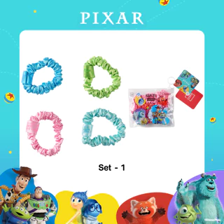 UNO ยางรัดผมแบบสลิป 4 ชิ้น Disney Pixar ลิขสิทธิ์แท้