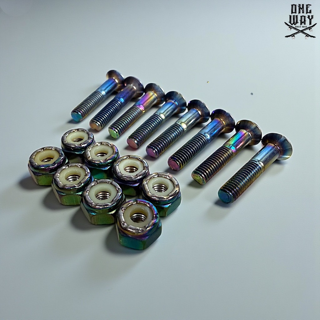 Maple Hardware Skateboard | ชุดน็อตยึดทรัคสเก็ตบอร์ดเมเปิ้ล ราคา ถูกที่สุด ดีลบีเคเค แกลเลอรีภาพที่ 5