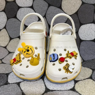 PL000CN รองเท้าแตะหัวโต แบบสวม รุ่นลายcartoon พร้อมตัวติดรองเท้า