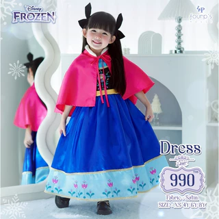 DISNEY PRINCESS : 101323 เดรสเด็กลิขสิทธิ์แท้