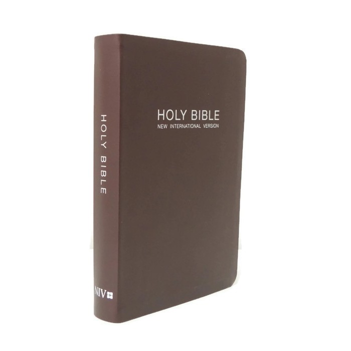 NIV Holy Bible Midsize Bonded Leather – Brown Cover (IBS2135)