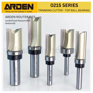 ARDEN ดอกเราเตอร์ กัดขอบ ติดลูกปืน(บน) - TRIMMING CUTTER WITH TOP BALL BEARING