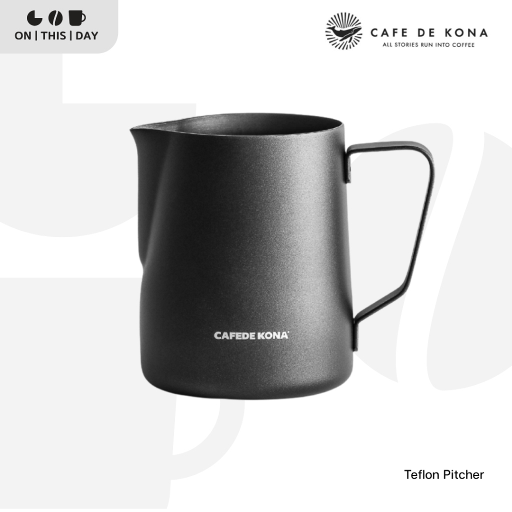CAFEDE KONA Pitcher พิชเชอร์ เหยือกสแตนเลส สตรีมฟองนม สำหรับลาเต้อาร์ต