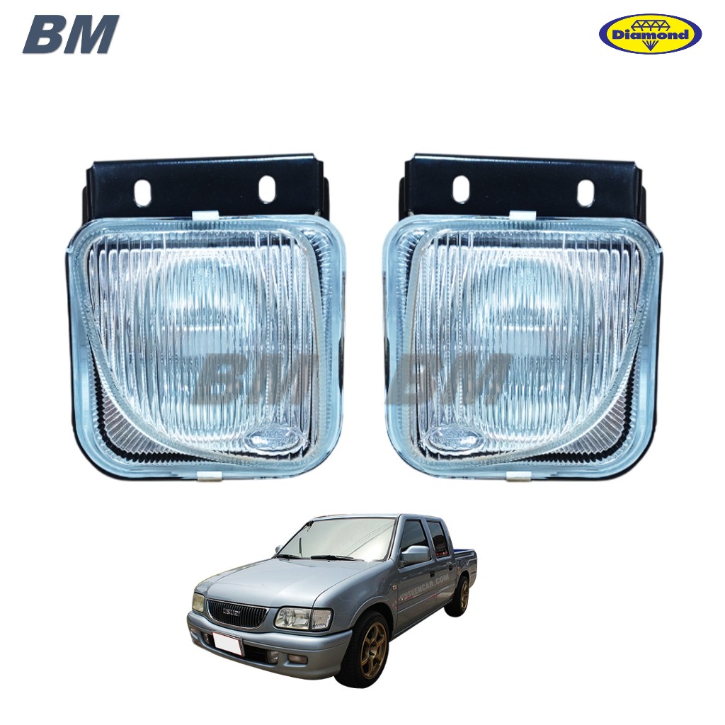 ไฟตัดหมอก ดราก้อนอาย DRAGON EYE ดราก้อน เพาเวอร์ ISUZU ปี 2000 - 2002 * ตราเพชร 08-8561C_ *
