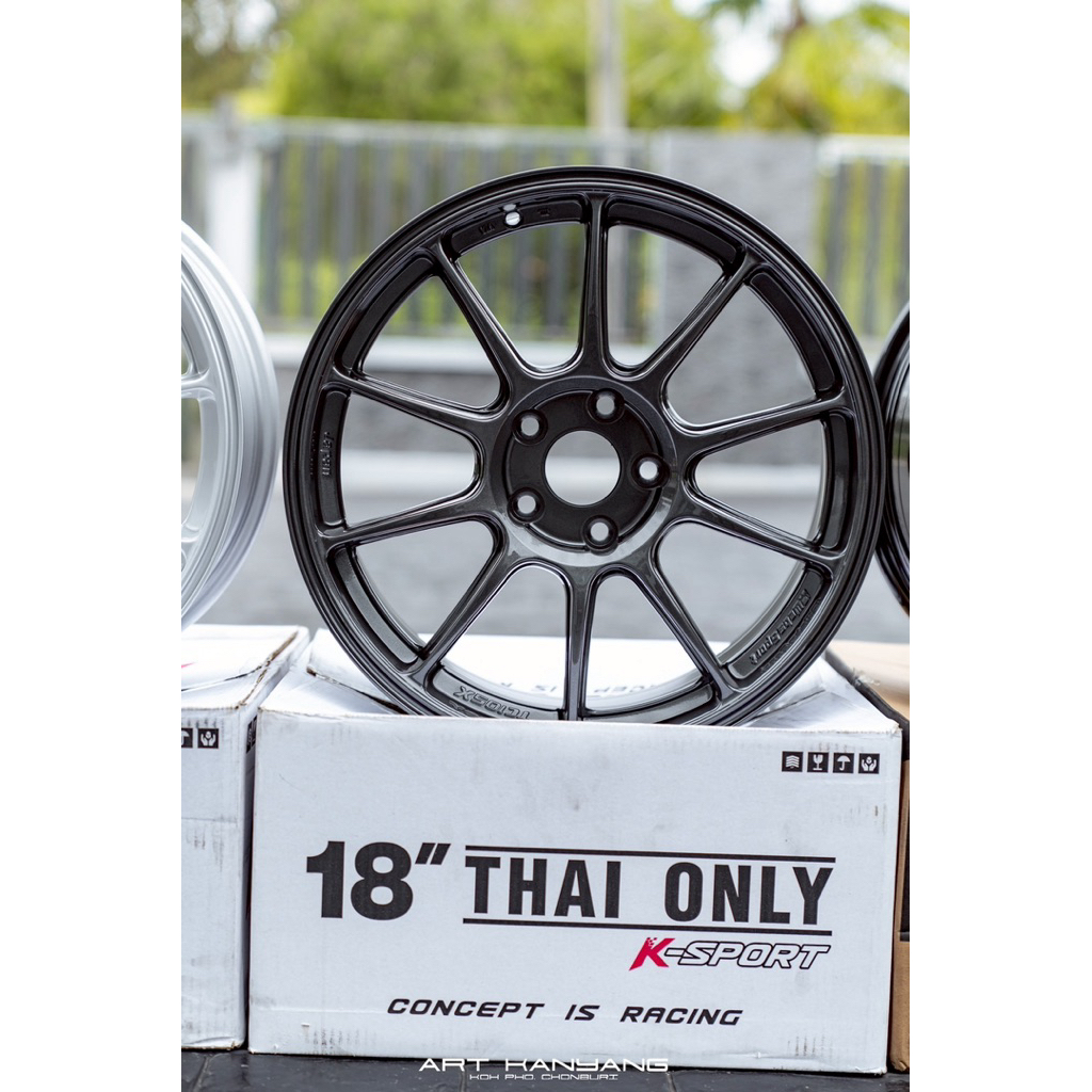 ล้อTC105Xขอบ18ขนาด8.5ล้องานไทยKSPORT ราคาต่อวง