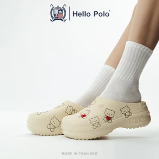 Hello Polo รองเท้าแตะผู้หญิง รองเท้าแมวน่ารัก อ่อนนุ่ม EVA พื้นหนา กันลื่นและทนทาน ลำลอง สะดวกสบายทุกฤดู รุ่น HP8009A