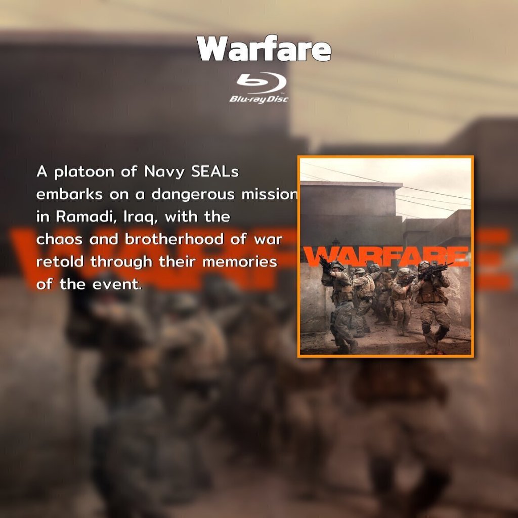 Warfare ยุทธการฝ่าแดนนรก (2025) บลูเรย์ Blu-ray ⭐7.1/10 Alex Garland - รูปที่ 2