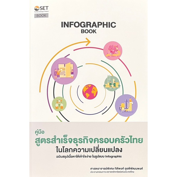 [Chulabook] หนังสือ INFOGRAPHIC BOOK คู่มือสูตรสำเร็จธุรกิจครอบครัวไทย ในโลกความเปลี่ยนแปลง (9786164150867) c111