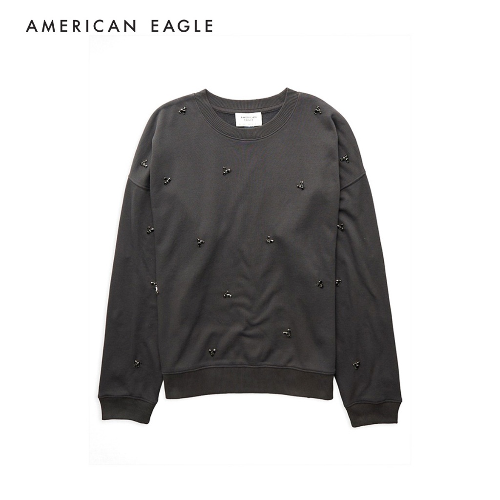 American Eagle Rhinestone Sweatshirt เสื้อ สเวตเชิ้ต ผู้หญิง (NWSH 045-2793-094)