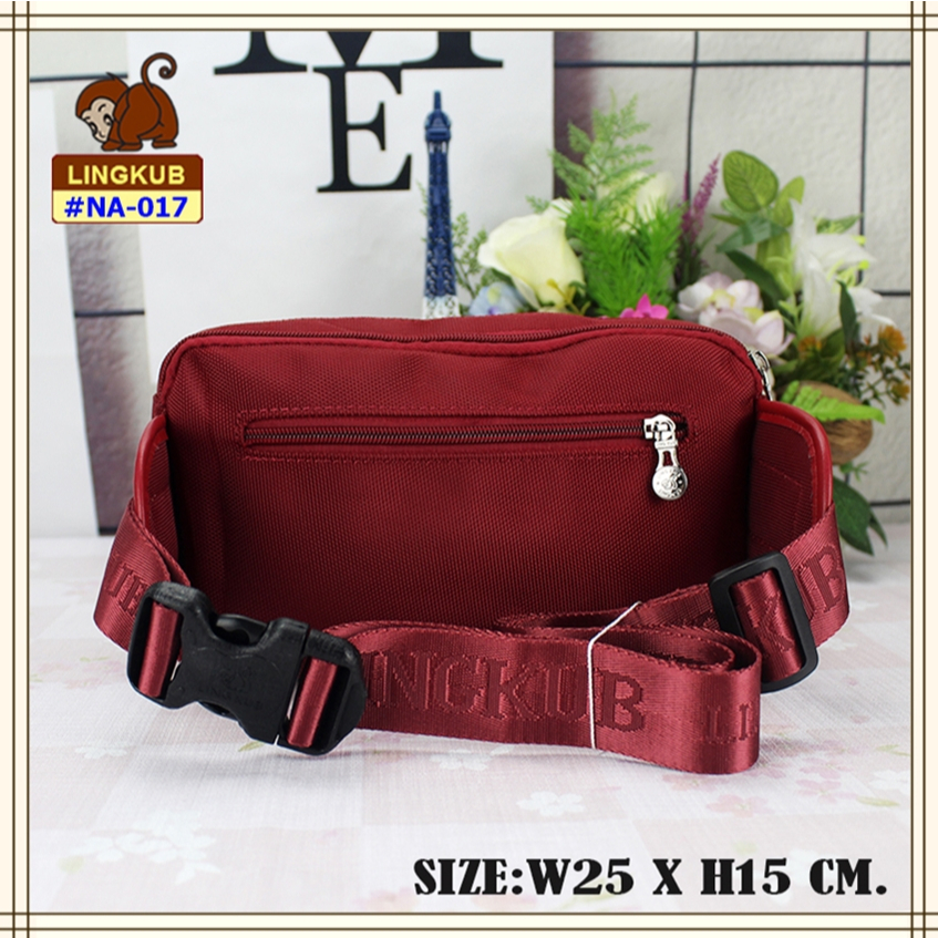กระเป๋าคาดเอว ผ้านาโน NA-017 ยี่ห้อ LING KUB #คาดเอวแม่ค้า #กระเป๋าคาดเอว #คาดเอวขายของ - รูปที่ 7