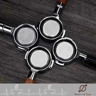 Bottomless Portafilter Stainless for E61,WPM,Gaggia,La Marzocco / ด้ามชงกาแฟ สแตนเลท100% พร้อมBasket