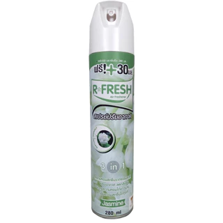 R-FRESH อาร์-เฟรช สเปรย์ปรับอากาศ 280 มล. ลดกลิ่นอับ เพิ่มความสดชื่นได้ทุกที่ 1 กระป๋อง