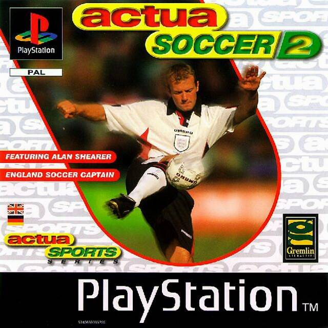 [PS1] Fox Sports Soccer '99 / Actua Soccer 2 (1 DISC) เกมเพลวัน แผ่นก็อปปี้ไรท์ PS1 GAMES BURNED CD-