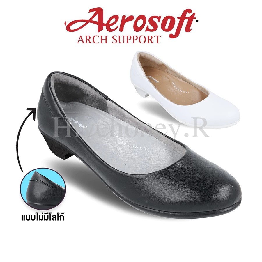 CW3433 รองเท้าคัชชู Aerosoft แอโร่ซอฟท์ 35-41