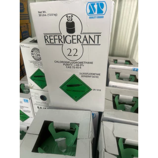 น้ำยา R22 ยี่ห้อ Veolet (ออกใบกำกับภาษีได้) บรรจุ 3กก / 13.6กก (ไม่รวมน้ำหนักถัง) เกรดพรีเมี่ยม แอร์บ้าน อะไหล่แอร์