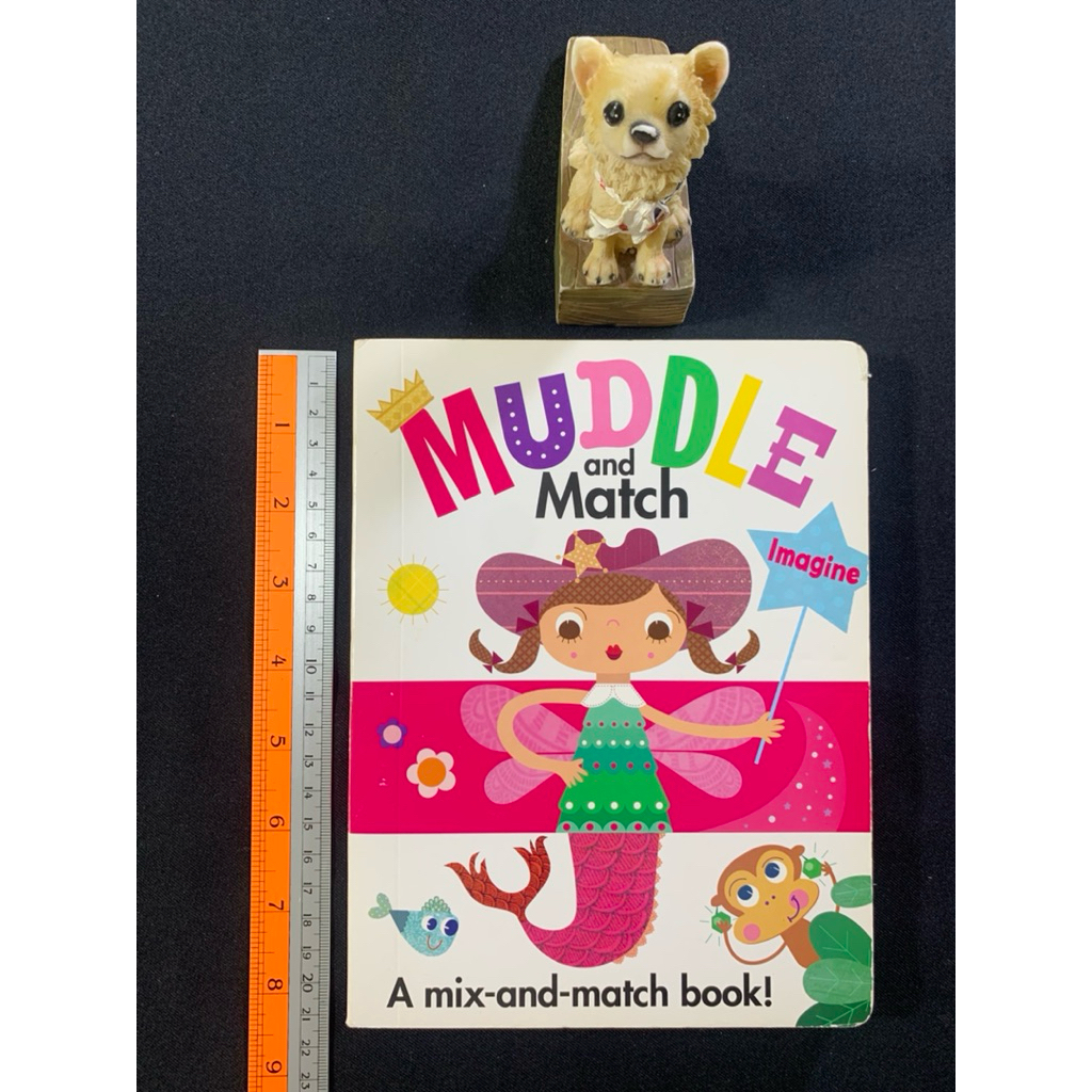 Muddle and March : Jungle Animals , Imagine (บางเล่มขอบปกถลอก) หนังสือเด็กภาษาอังกฤษ Boardbook (Pre-