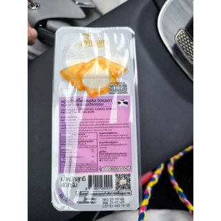 🧀🧀แครกเกอร์ชีสจิตรดา🧀🧀ชีสสเปรดพร้อมขนมปังกรอบ ขนาด40กรัม
