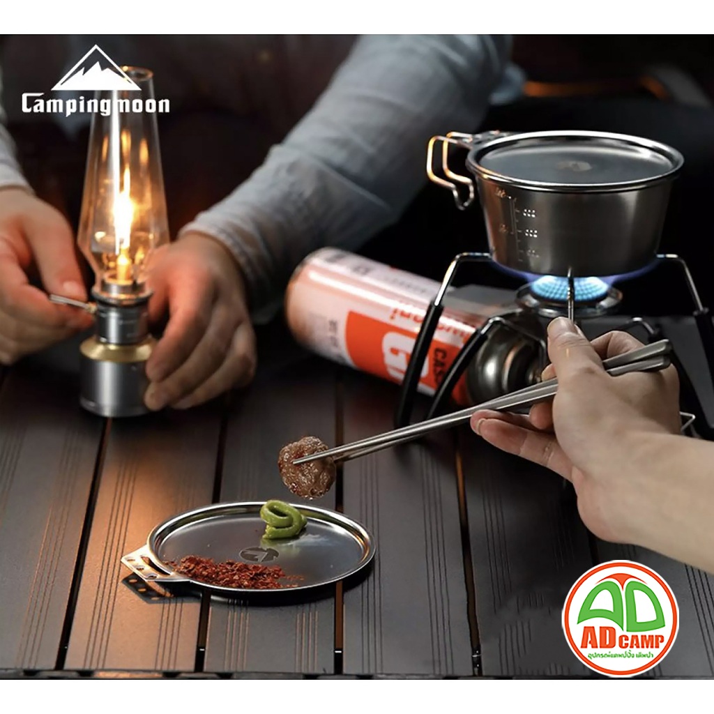 ถ้วยเซียร่า Campingmoon Sierra Cup เกรดสเตนเลส 304 แข็งแรง ทนร้อน พกง่าย สำหรับเดินป่า แคมป์ปิ้ง - รูปที่ 7