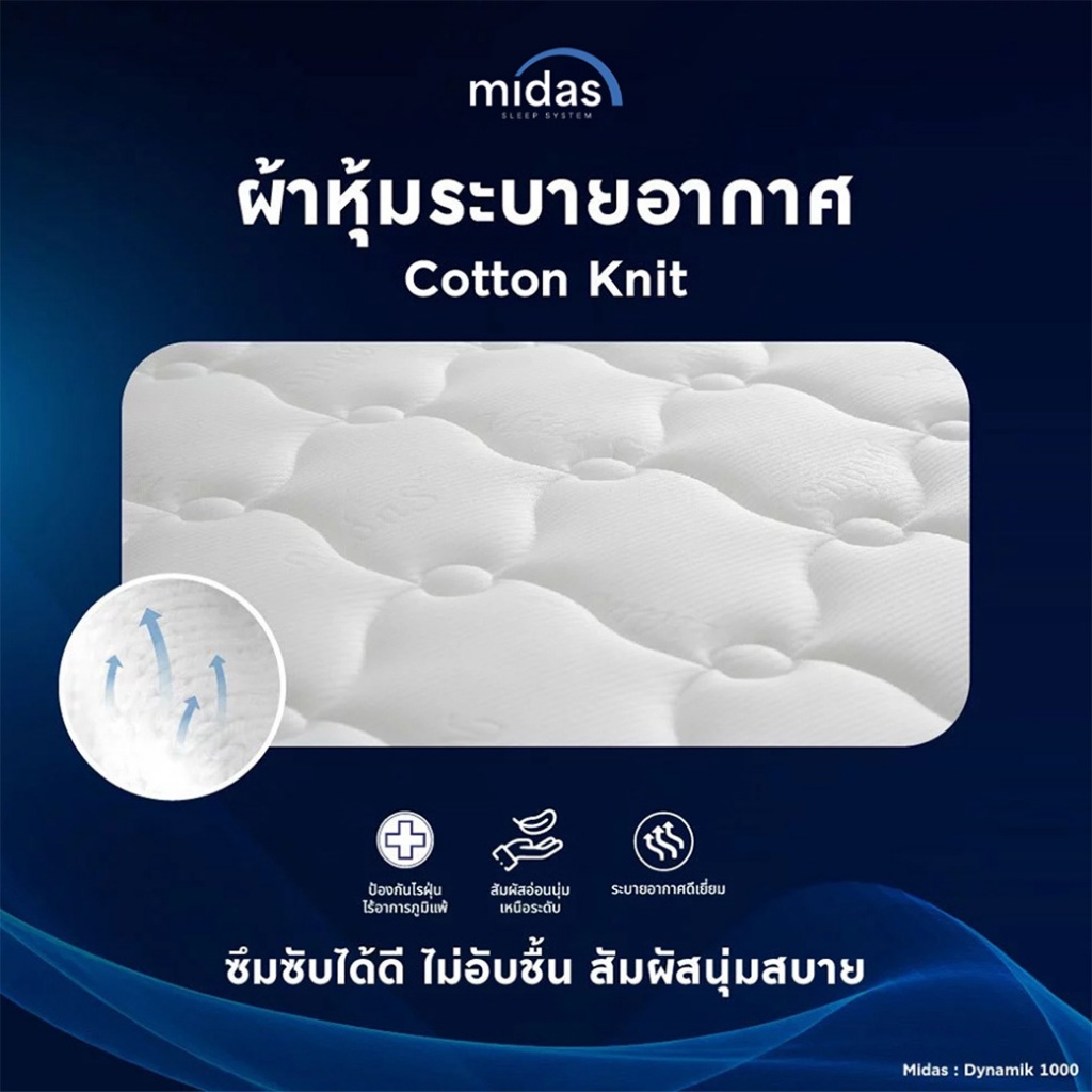[ฟรี!ชุดผ้าปู] Midas