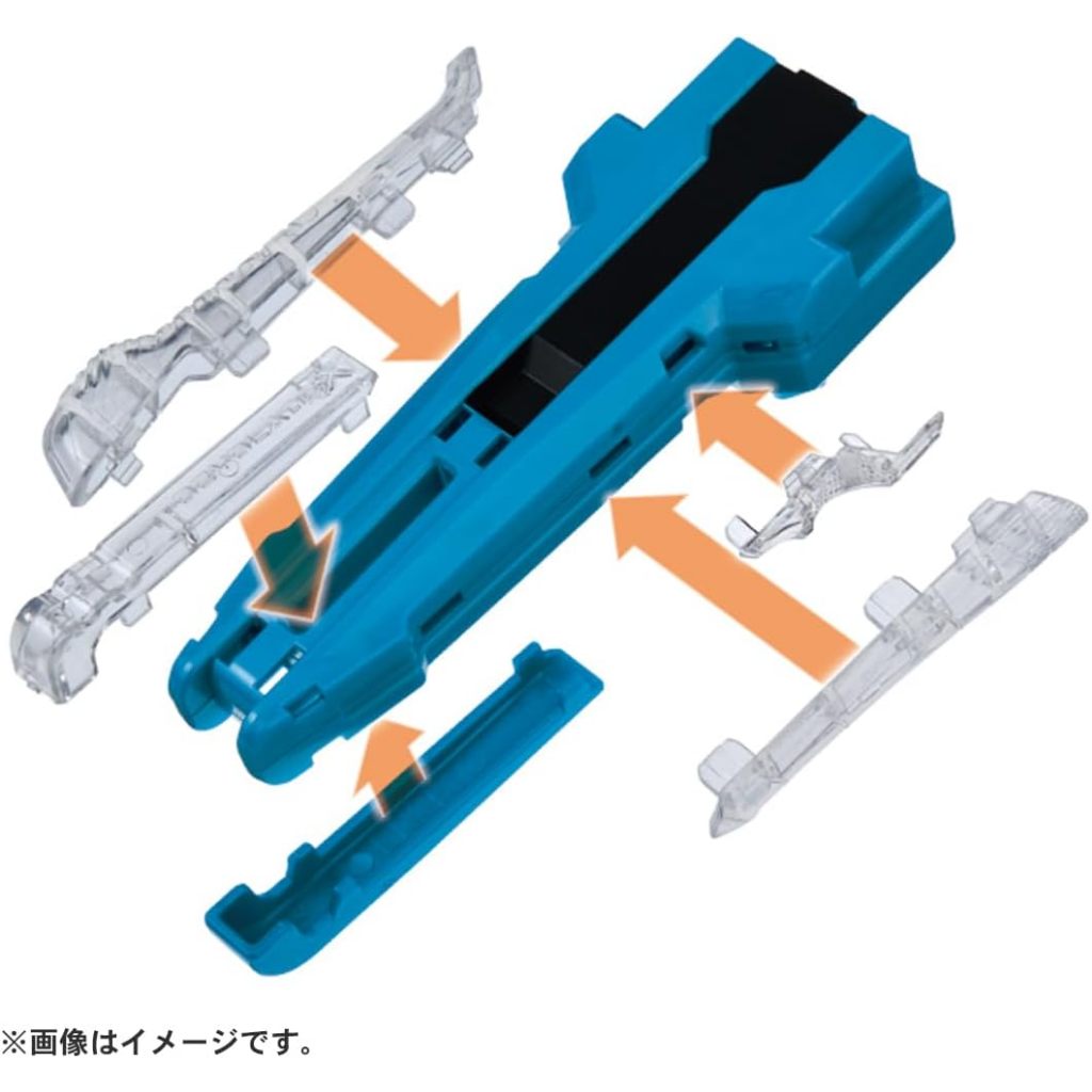 BEYBLADE X BX-42 Rubber Custom Grip Blue Ver./Direct from Japan - รูปที่ 2