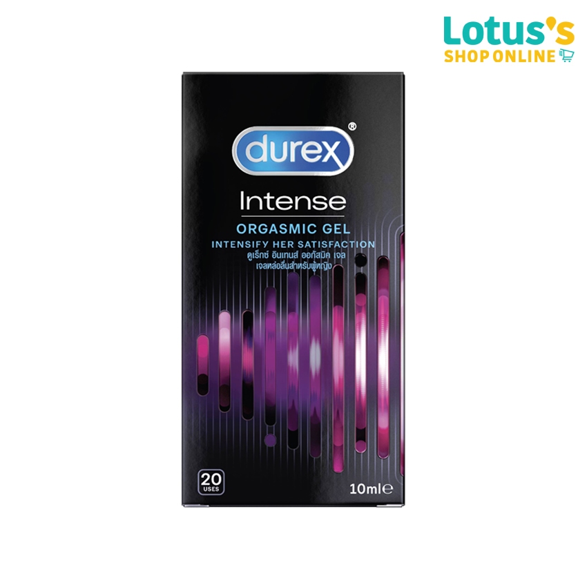 ดูเร็กซ์ อินเทนส์ ออกัสมิค เจล ขนาด 10 มล. DUREX INTENSE ORGASMIC GEL SIZE 10 ML
