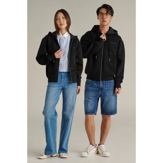 Mc JEANS (แม็คยีนส์) เสื้อกันหนาว Unisex เสื้อกันหนาวมีฮู้ด ทรงเรกูลาร์ Regular Fit Hoodie มีให้เลือก 2 สี MJHZ265