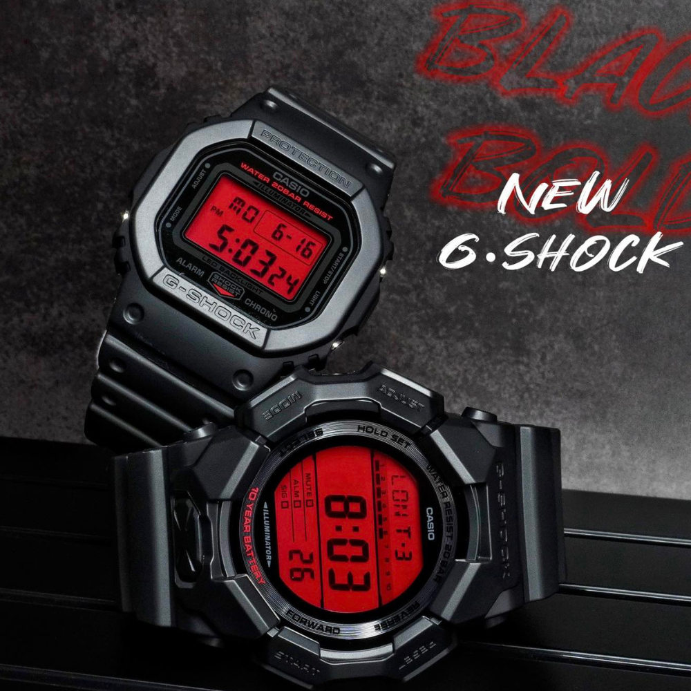 Casio G-Shock นาฬิกาข้อมือ รุ่น GA-B2100BBR-1A GA-700BBR-1A GD-010BBR-1 GX-56BBR-1 DW-5600BBR-1