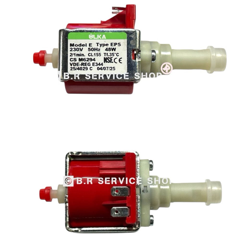 อะไหล่เครื่องชงกาแฟ( ปั๊มแท้ ปีผลิต 2025 Italy )ULKA EP5 48W electromagnetic pump coffee machine