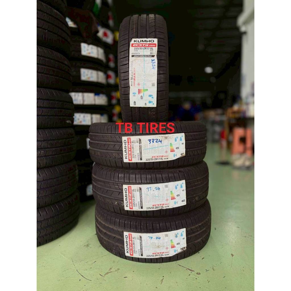 ยางรถยนต์ 225/55R17 ECSTA HS52 - KR // KUMHO (ยางใหม่ค้างปี 2024)