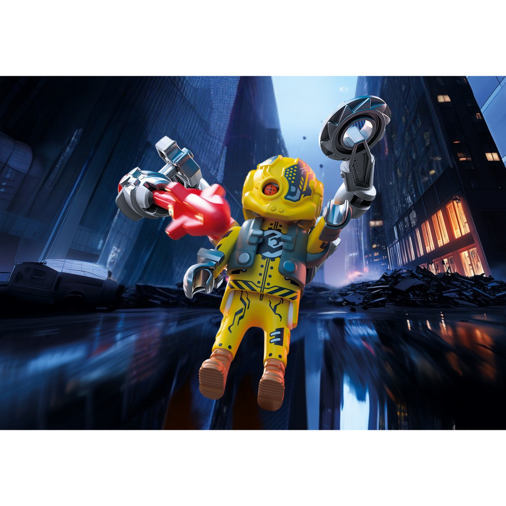 Playmobil 71837 PM Heroes Robot Hero ฮีโร่ โรบอทฮีโร่