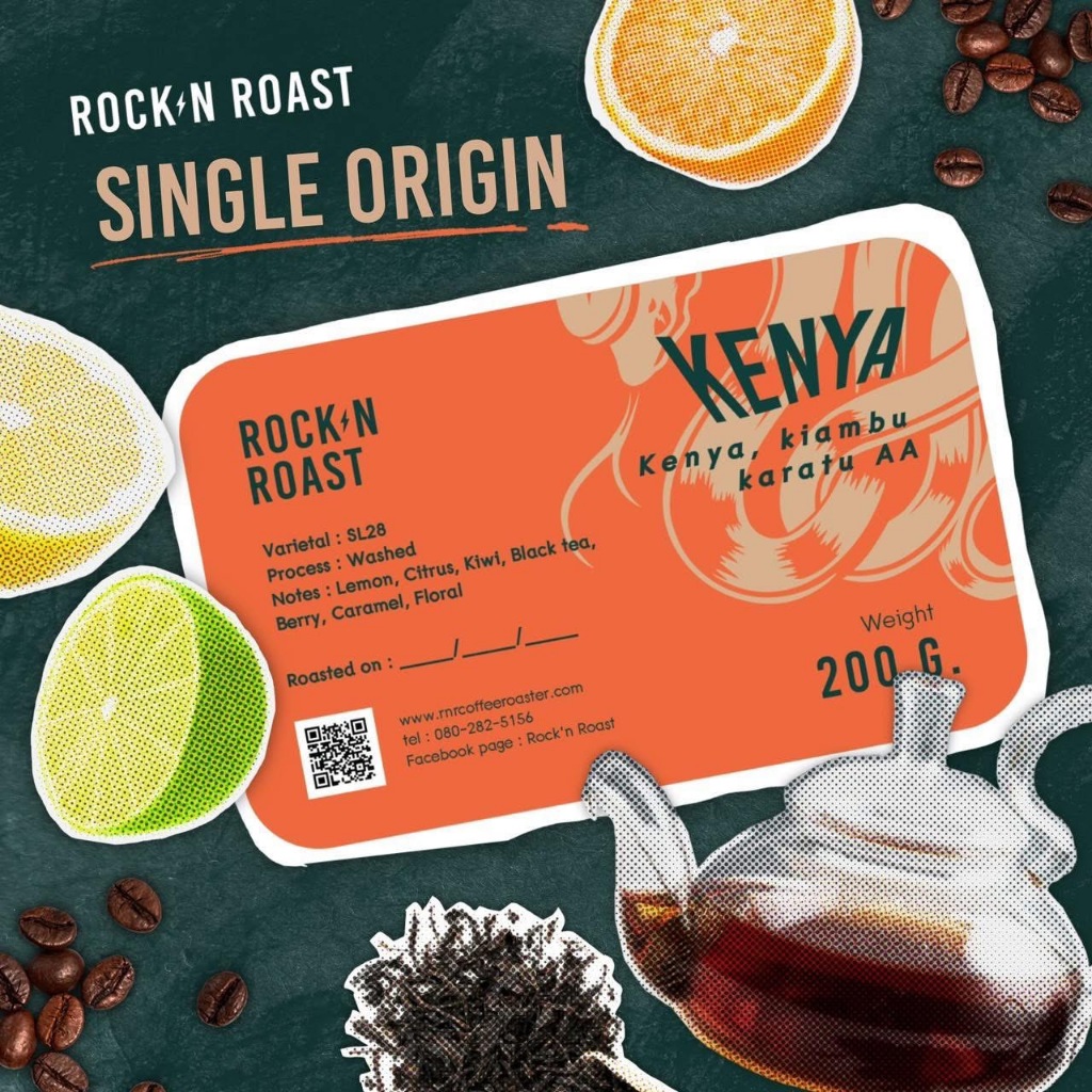 Kenya,Kiambu karatu AA washed