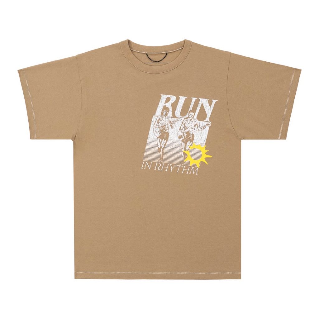ORYM COTTON TEE BROWN
