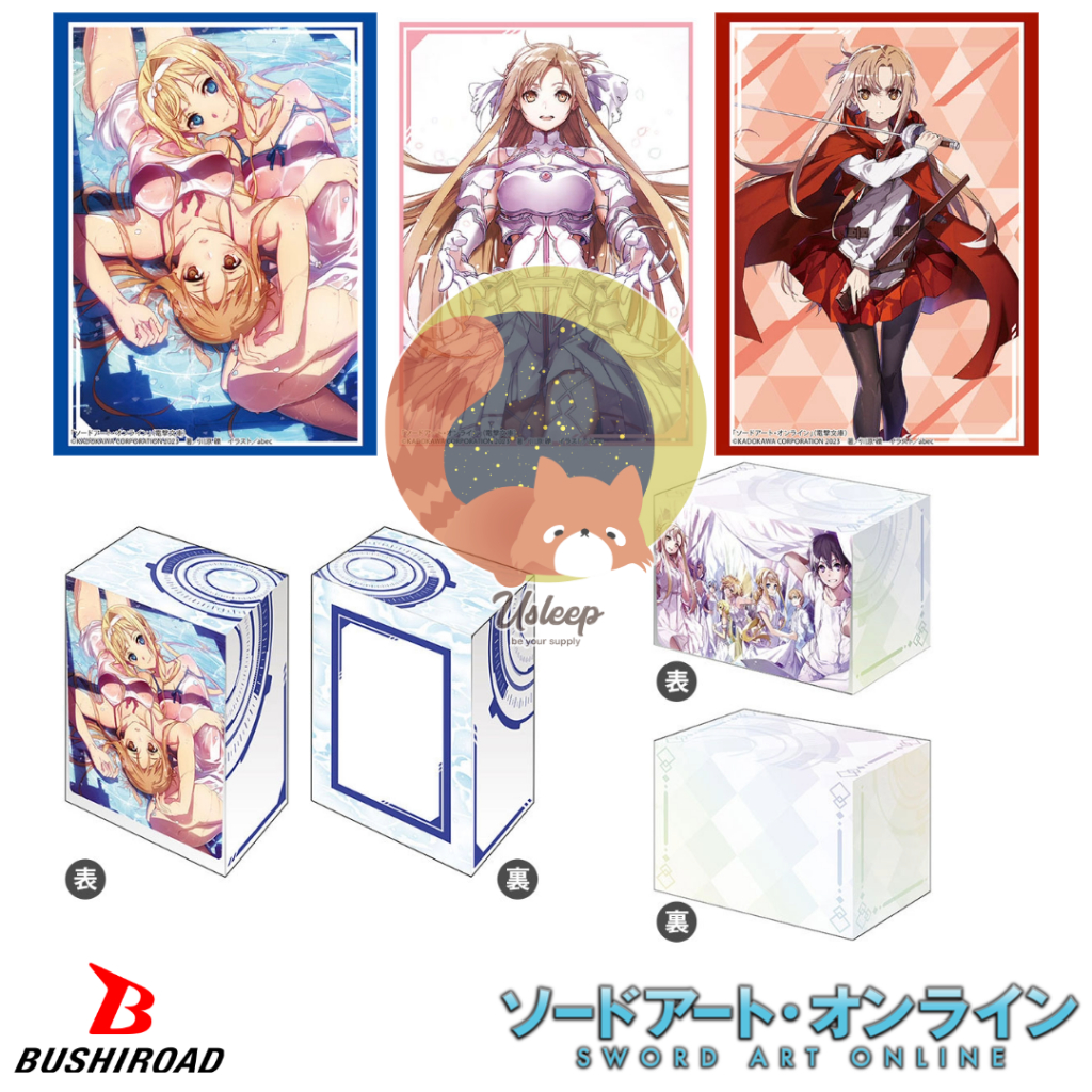 Bushiroad Sleeve Collection HG & Deck Holder Collection V3 Dengeki Bunko Sword Art Online : Asuna & Alice – ซองใส่การ์ด ราคา ถูกที่สุด ดีลบีเคเค รูปภาพหลัก