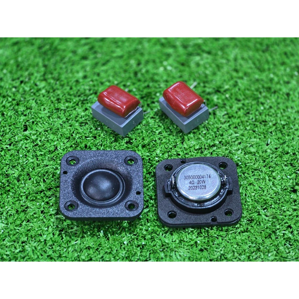 แหลมHK **แท้**(หน้าดำ+ซีเทพ) 2นิ้ว 4โอมห์ 20วัตร (จำนวน1ดอก) เสียงแหลม hk 2” ลำโพงบลูทูธ diy แม่เหล็