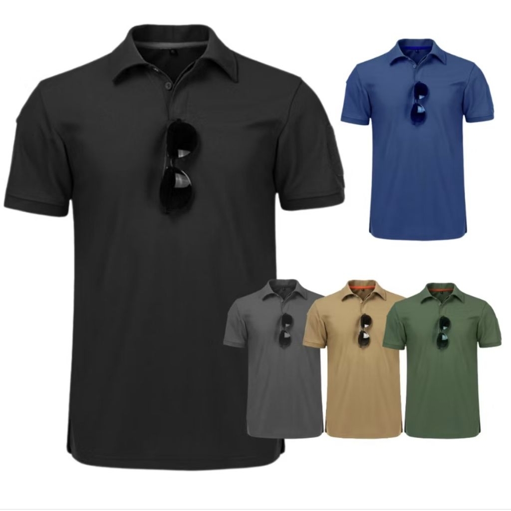 เสื้อโปโล สไตล์ยุทธวิธี แนวเทคติคอล ไซส์ S-3XL