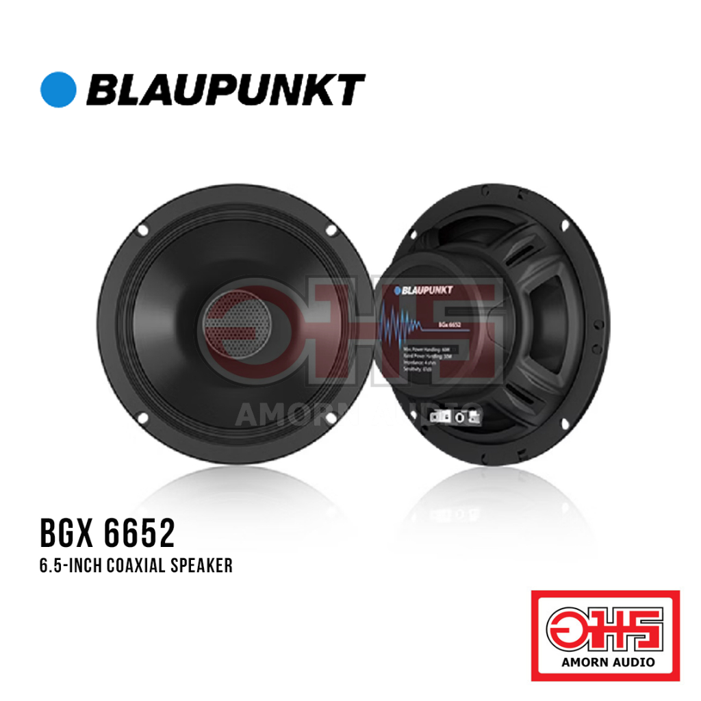 BLAUPUNKT BGx 6652 ลำโพงแกนร่วม 2 ทาง (6.5'') Peak Power: 60 Watts