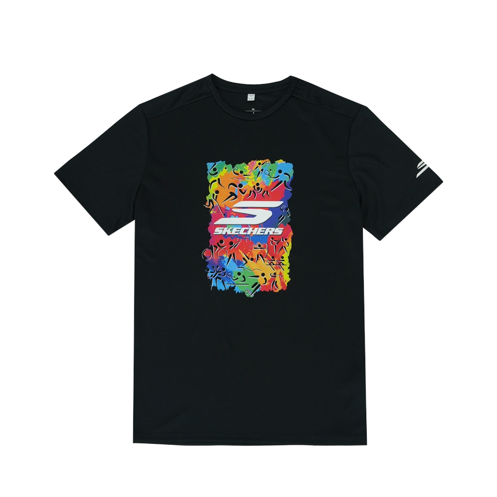 Skechers สเก็ตเชอร์ส เสื้อยืดแขนสั้นยูนิเซ็กส์ Unisex Sea Games Short Sleeve Tee - SP425U563-0018