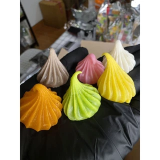 อาลัวกะทิสดเพชรบุรี เม็ดใหญ่ อบควันเทียน อร่อย ไม่หวานมาก ครึ่งกิโล
