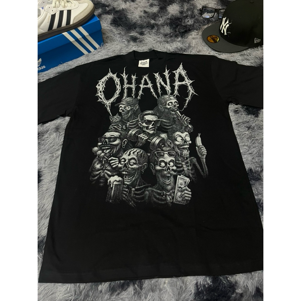 เสื้อ OHANA สีดำสมาชิก7คน