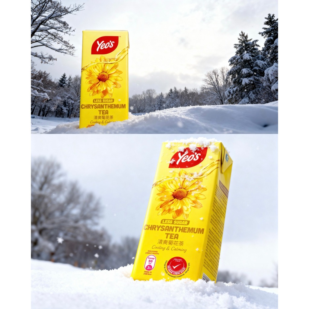 Yeo's น้ำเก๊กฮวย ขนาด 250 มล. x 24 กล่อง