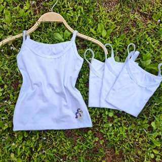 เสื้อซับในสายเดี่ยวเด็กหญิง ผลิตจากผ้าคอตตอนสเปนเด๊ก เนื้อนิ…