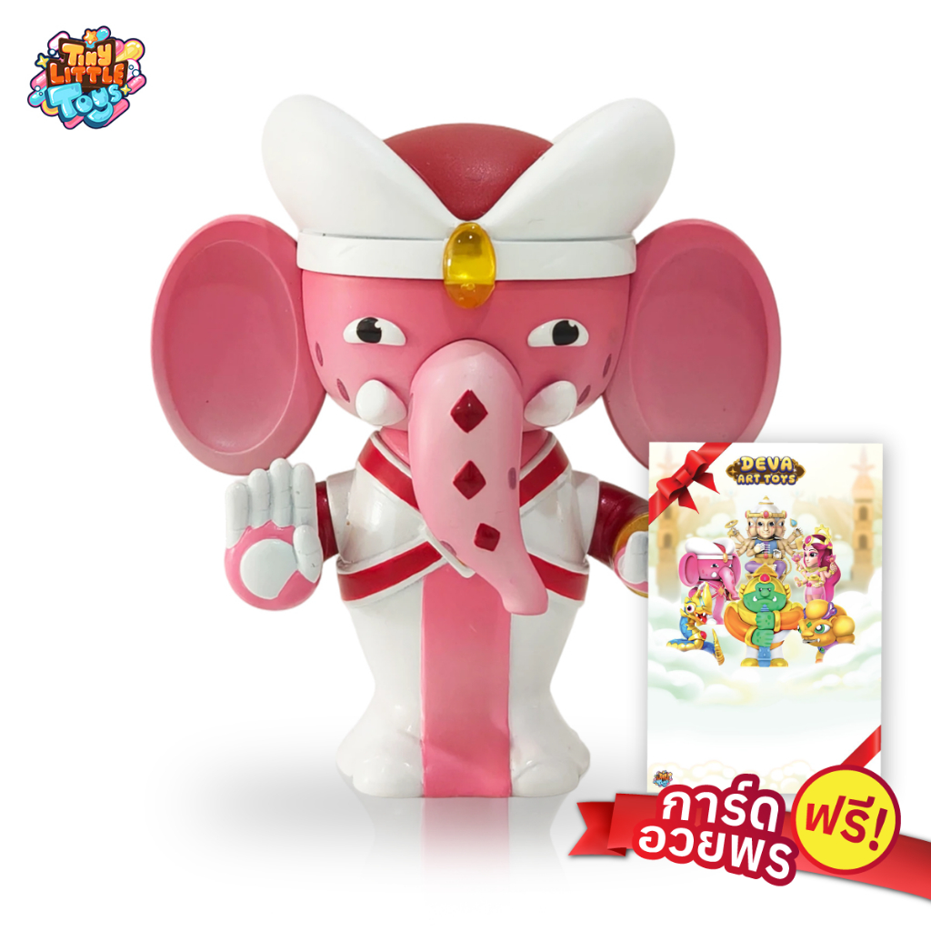 Tiny Little Toys DEVA Art Toy สายมู พระพิฆเนศ เสริมปัญญา ความเจริญรุ่งเรือง นำโชคความสำเร็จ
