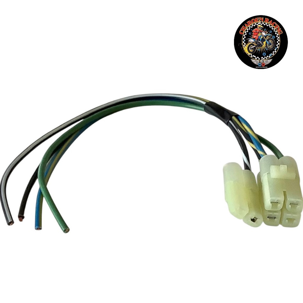 ปลั๊กต่อกล่อง CDI NSR (2 ปลั๊ก 6 สาย) ปลั๊คสายต่อกล่องไฟ NSR-R NSR PROARM #ปลั้กเสียบกล่องซีดีไอ cdi