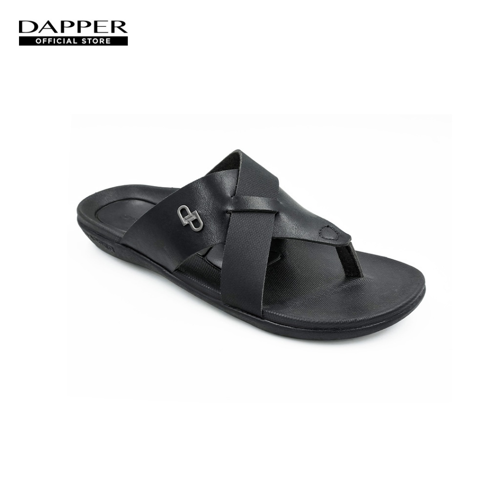 DAPPER รองเท้าแตะ แบบหูหนีบ DP Iconic Thong Sandals สีดำ (HSK/BK/2102ST)
